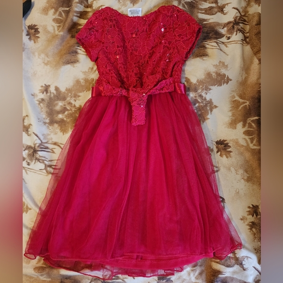 Girls Christmas Dress - Picture 2 of 2